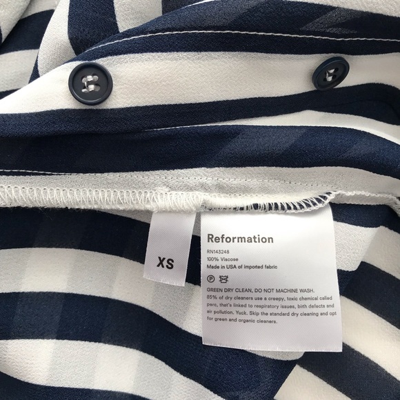 Reformation Violet Blouse - Picture 7 of 8